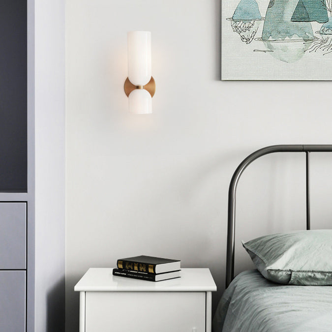 Conyxa - Double Glass Wall Light for Living Room