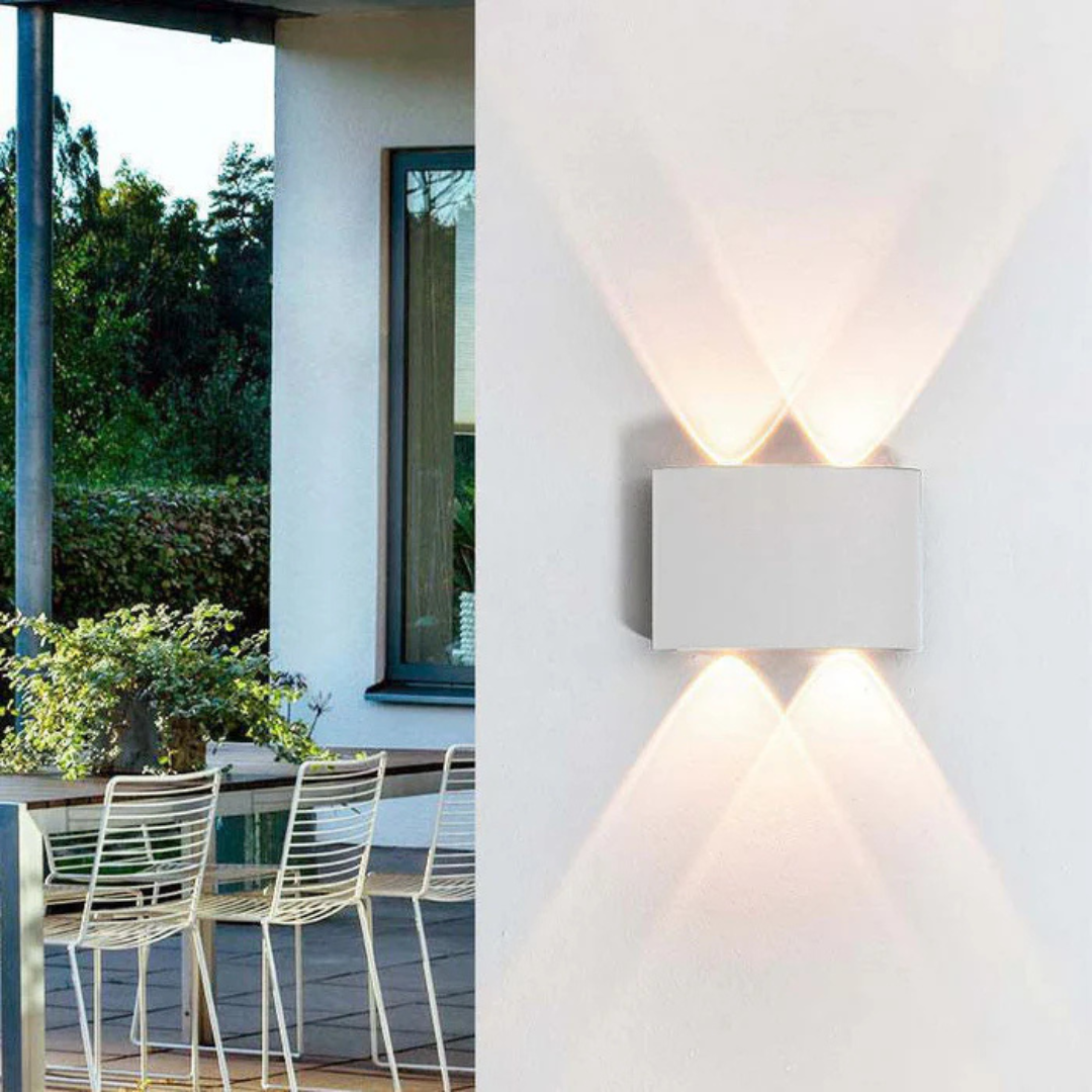 Rivik - Indoor Outdoor LED Wall Light IP54 Warm White