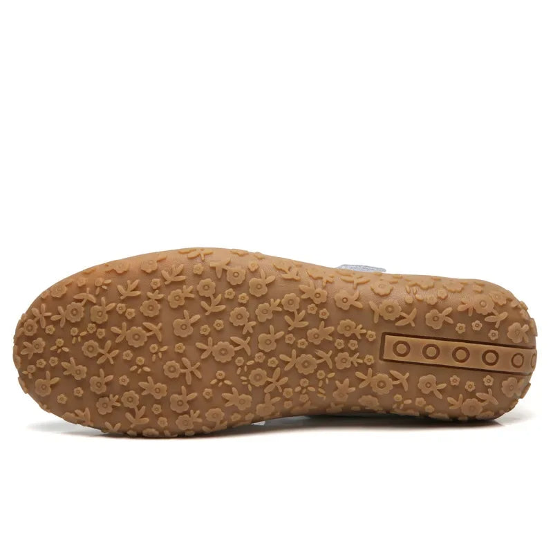 Vrouwen casual lederen zomersandalen