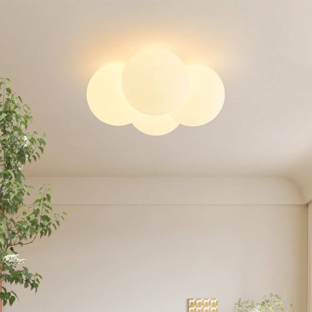 Dimban - Modern White Cloud Bubble Ceiling Light