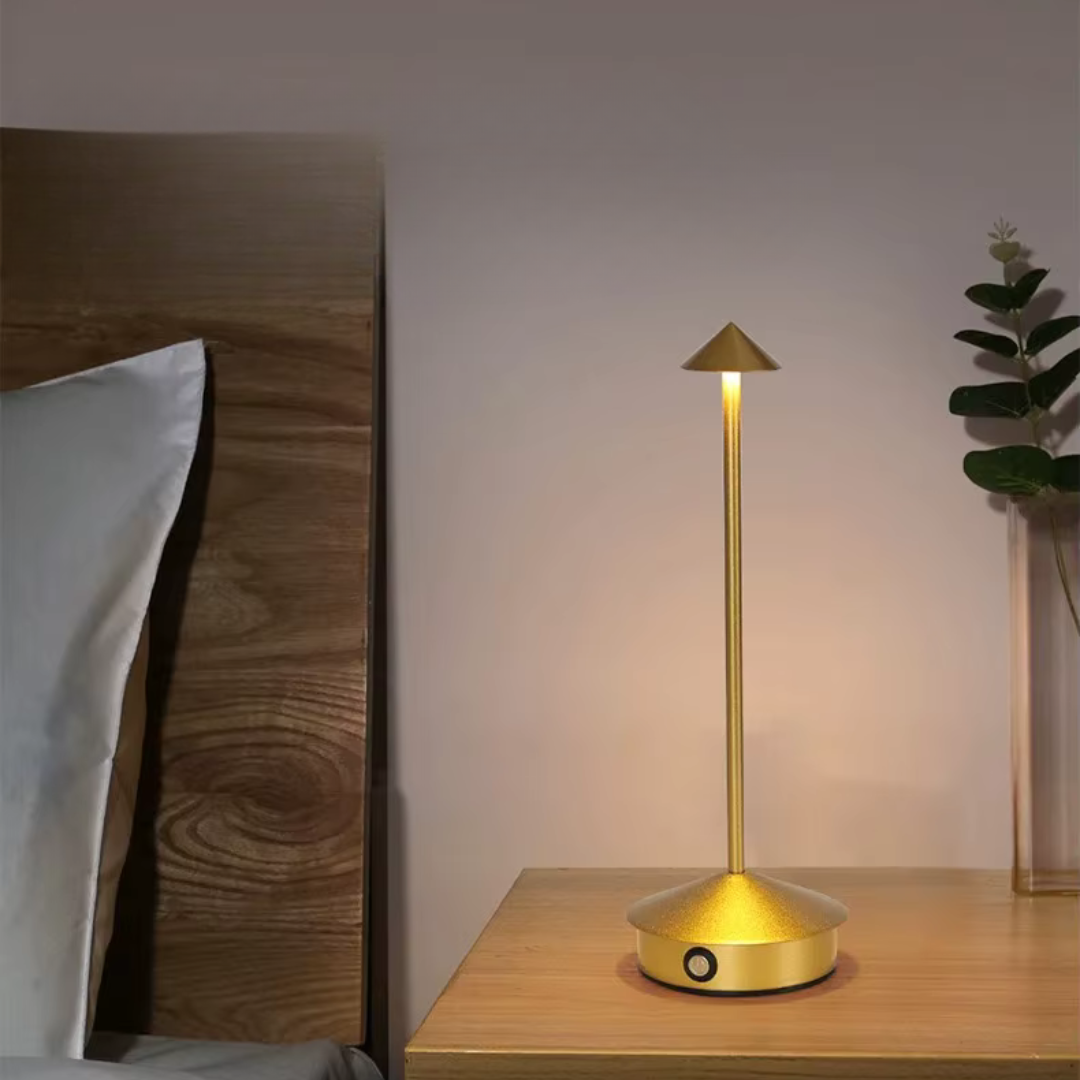Altrix – Modern Aluminium LED Rechargeable Table Lamp