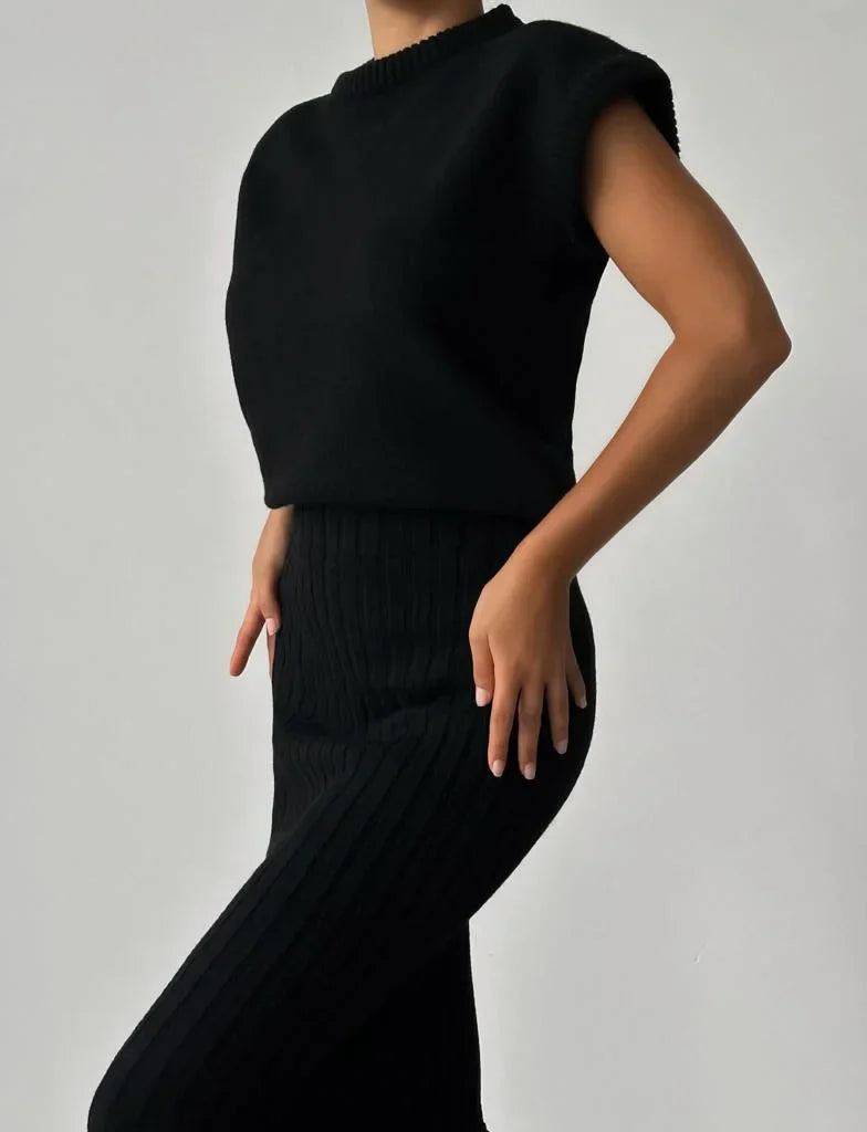Abigalia - Moderne Gebreide Set voor Vrouwen