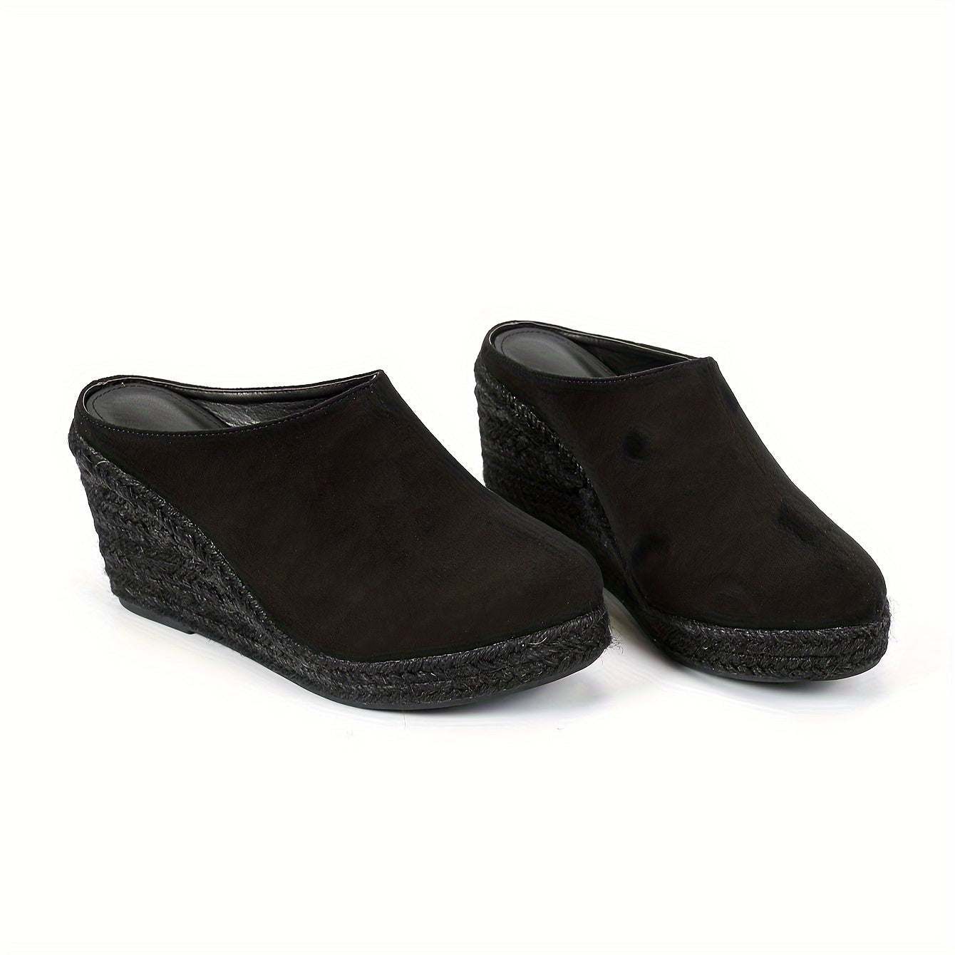 Luna | Comfortable backless espadrille heels