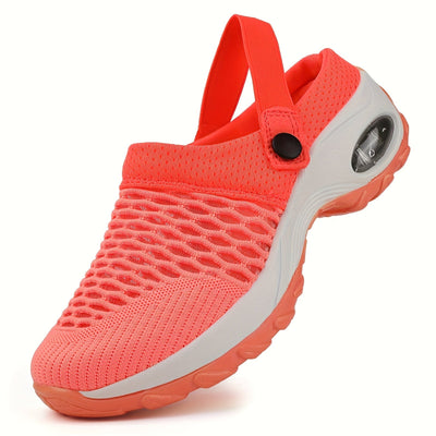 Evi | Breathable mesh slip-ons with thick sole