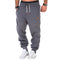 Max Comfort | Effen heren trainingsbroek met koord en elastiek in de taille