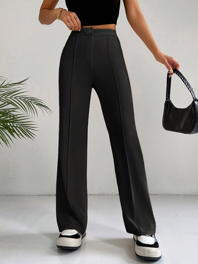 Elin | Stylish high-waisted slim trousers
