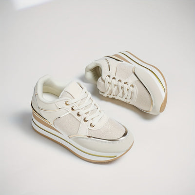Lotte | Comfortable low wedge sneakers