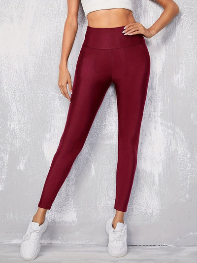 Nina | Stijlvolle zwarte legging met hoge taille