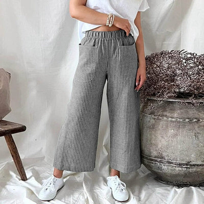 ELLA - Linen trousers