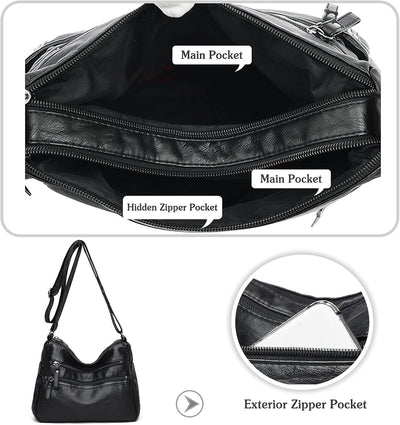 TidyLock - Diefstalbestendige Schouder Organizer Tas