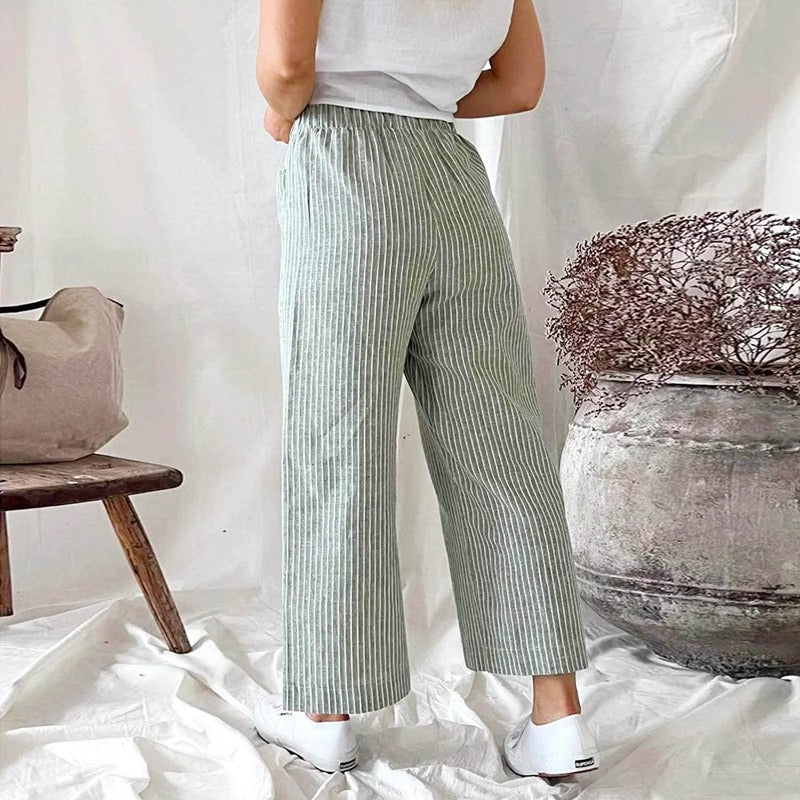 ELLA - Linen trousers