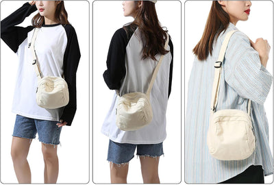 JourneyWay - Vintage Canvas Schouder Slingtas