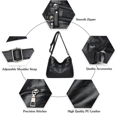 TidyLock - Diefstalbestendige Schouder Organizer Tas