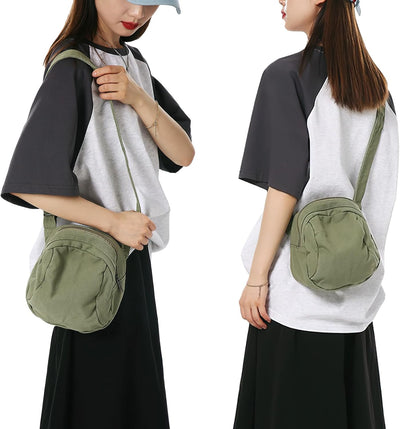 JourneyWay - Vintage Canvas Schouder Slingtas