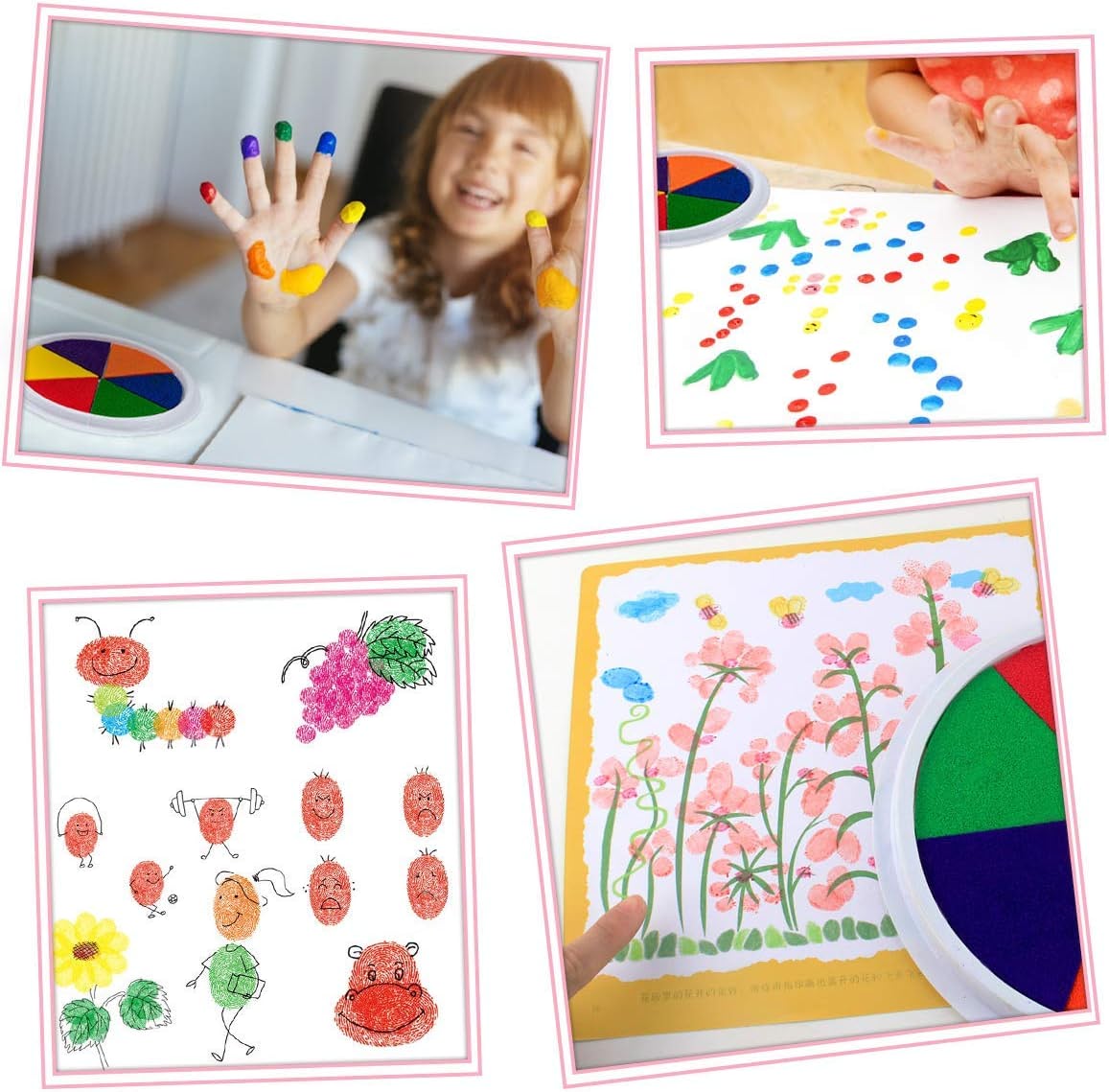 Colour Power – Children's Finger Paint Set – Creativity &amp; Fun