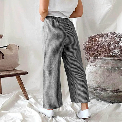 ELLA - Linen trousers