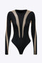 Candice - Elegante Dames Bodysuit met Lange Mouwen