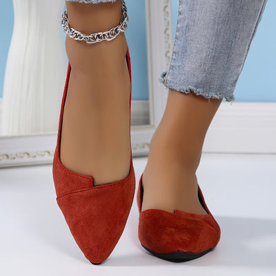 Elin | Elegant solid-color women's flats