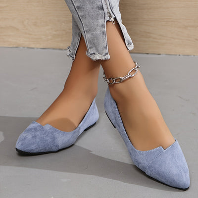 Elin | Elegant solid-color women's flats