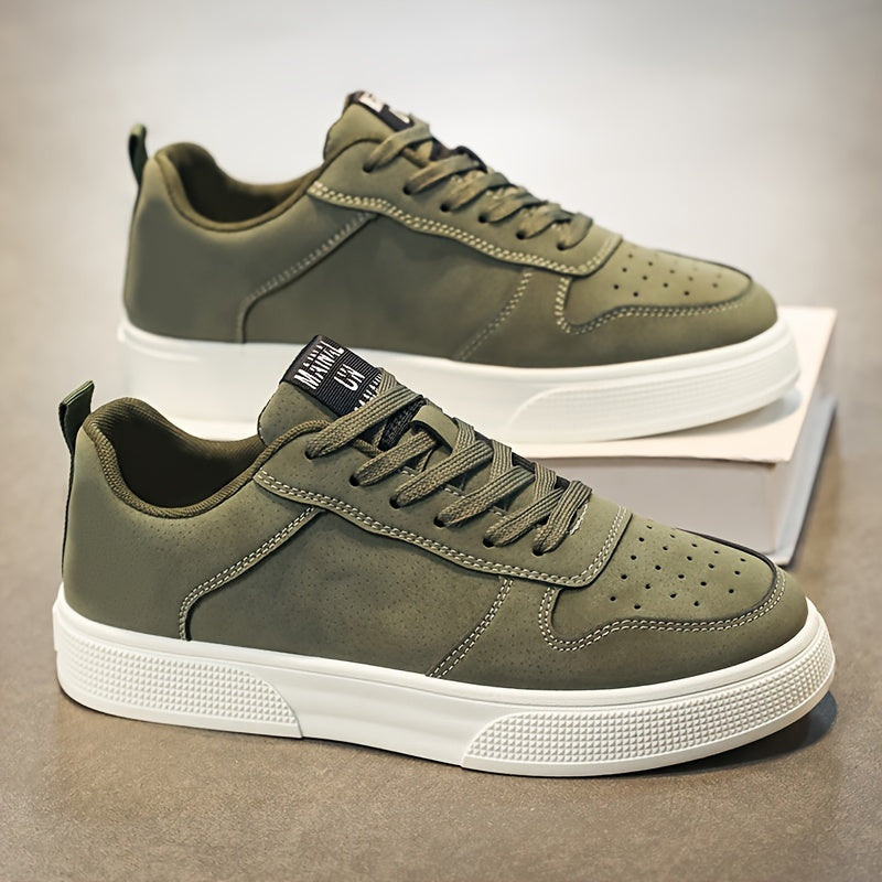 Finn | Solid color low-top sneakers