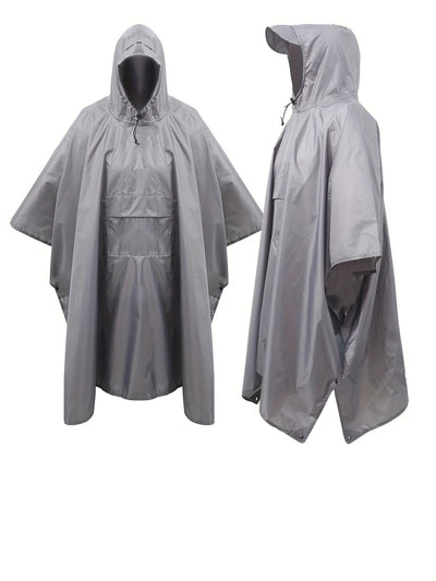Sophie | Waterdichte lichtgewicht regenponcho met capuchon en zak