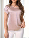 Femke | Elegant loose versatile T-shirt with short sleeves
