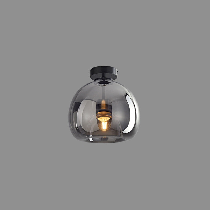 Sanna moderne ronde LED-plafondlamp goud/zwart metaal/glas slaapkamer/eetkamer/woonkamer