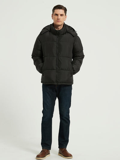 | Jurre | Zwarte klassieke puffer parka
