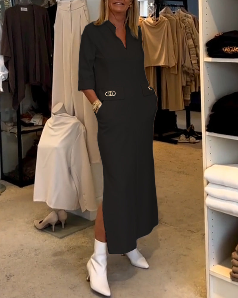 Dalah - Midi Jurk Voor Dames - Stijlvol & Comfortabel