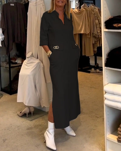 Dalah - Midi Jurk Voor Dames - Stijlvol & Comfortabel