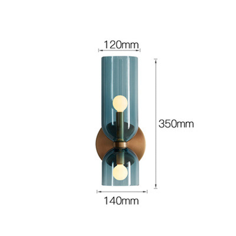 Conyxa - Double Glass Wall Light for Living Room