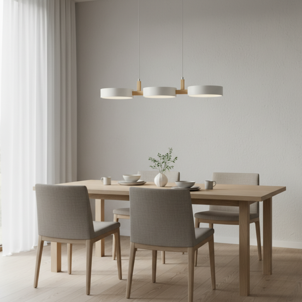 Trestra - Linear Pendant Light Scandinavian Design for Dining and Kitchen