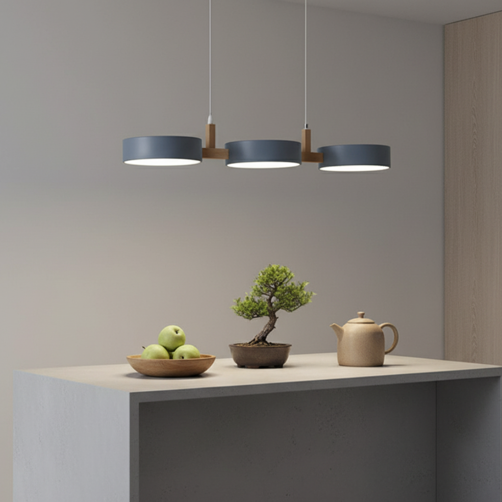 Trestra - Linear Pendant Light Scandinavian Design for Dining and Kitchen