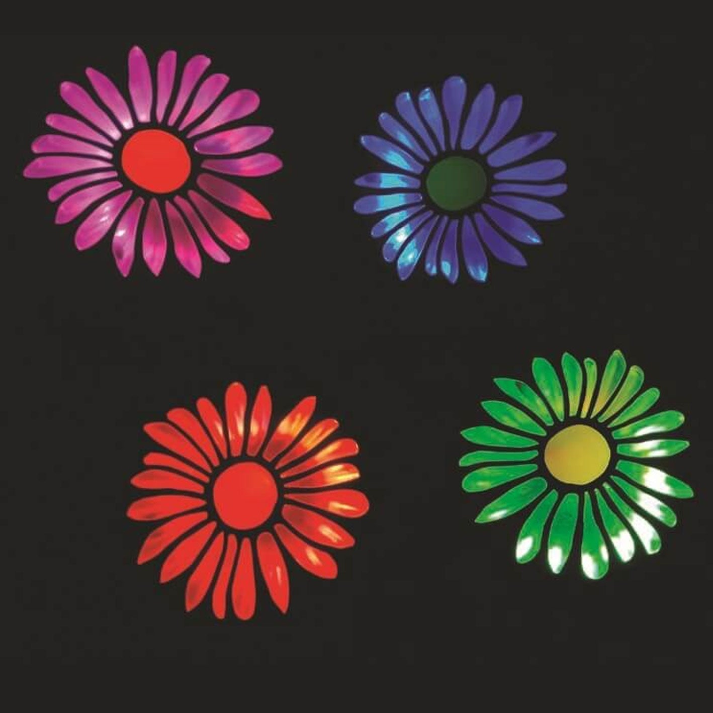 Volmira - Bright Daisy Solar Outdoor String Lights