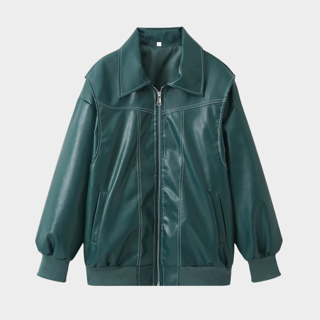 Elina - Oversized Bomber Jacket