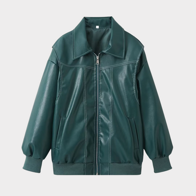 Elina - Oversized Bomber Jacket