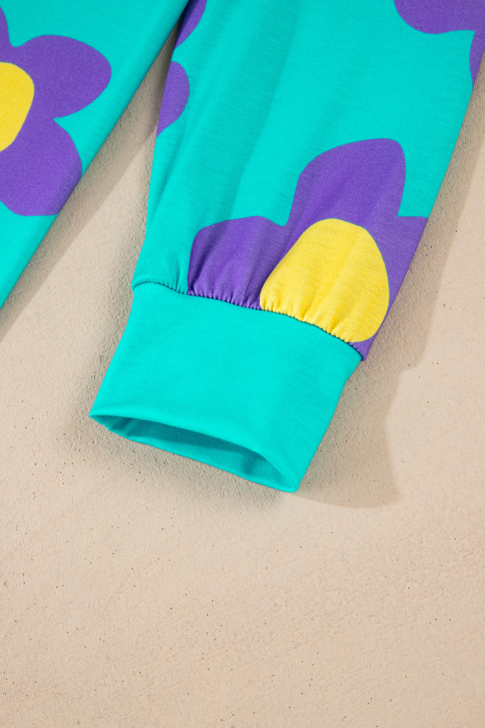 Elora - Sky Blue Flower Top