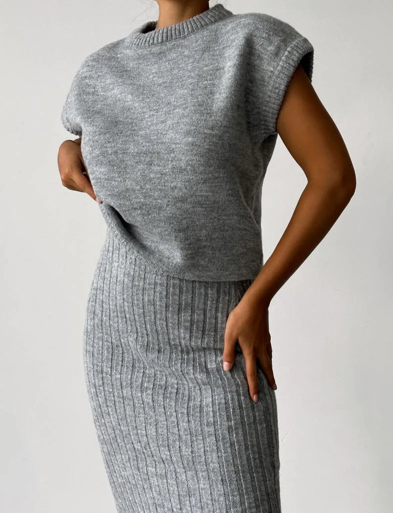 Abigalia - Moderne Gebreide Set voor Vrouwen