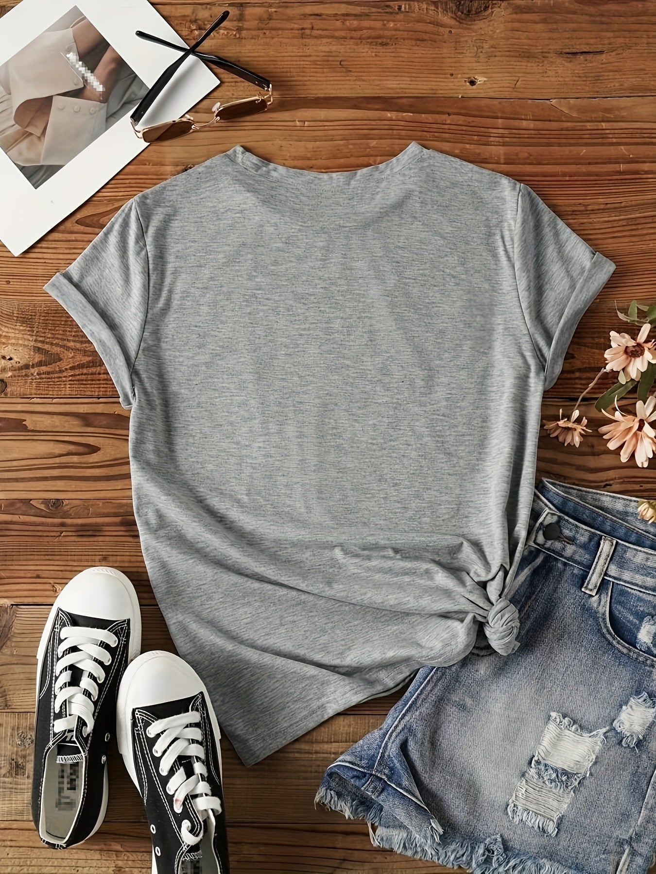 Lotte | Casual dames T-shirt met hondprint