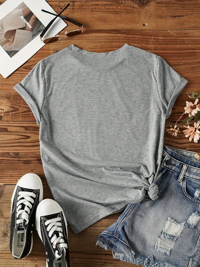 Lotte | Casual dames T-shirt met hondprint