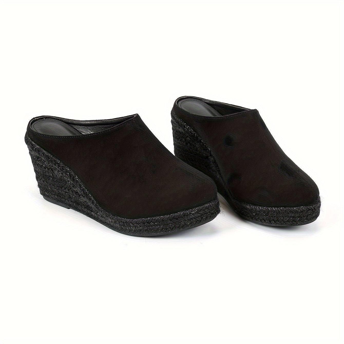 Luna | Comfortable backless espadrille heels