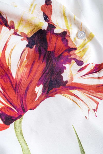 Fiona - Bloemenprint Lange Mouwen Dames Shirt