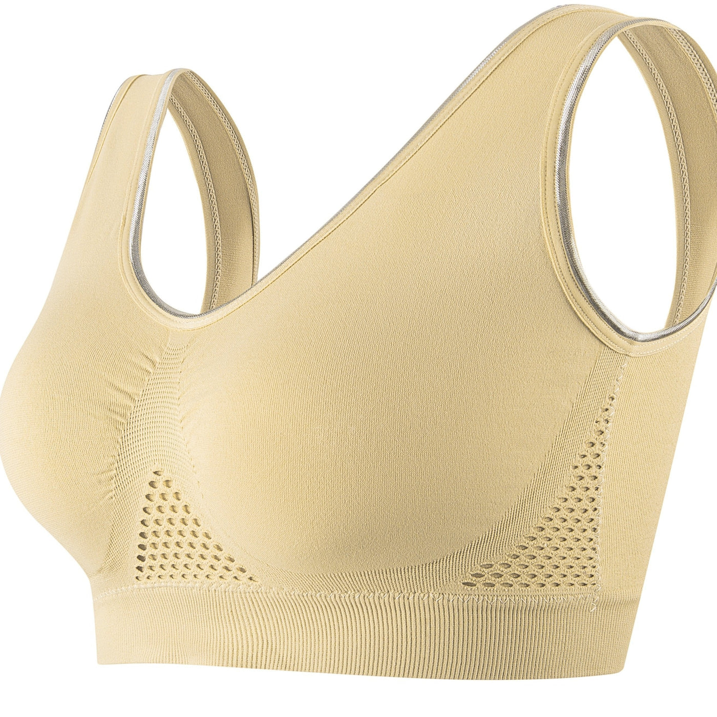 Femme | Plus size women's sports bra, breathable mesh and quick-drying