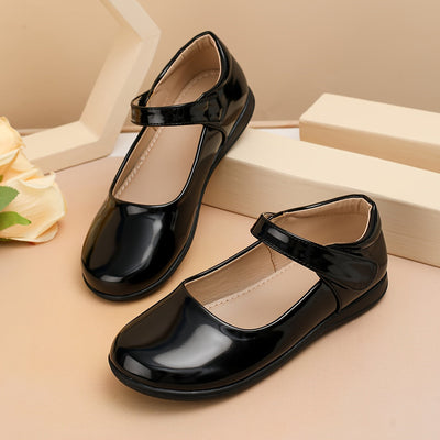 Elin | Elegant black ballet flats with bow