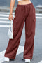 Elinor - Red Cargo Pants