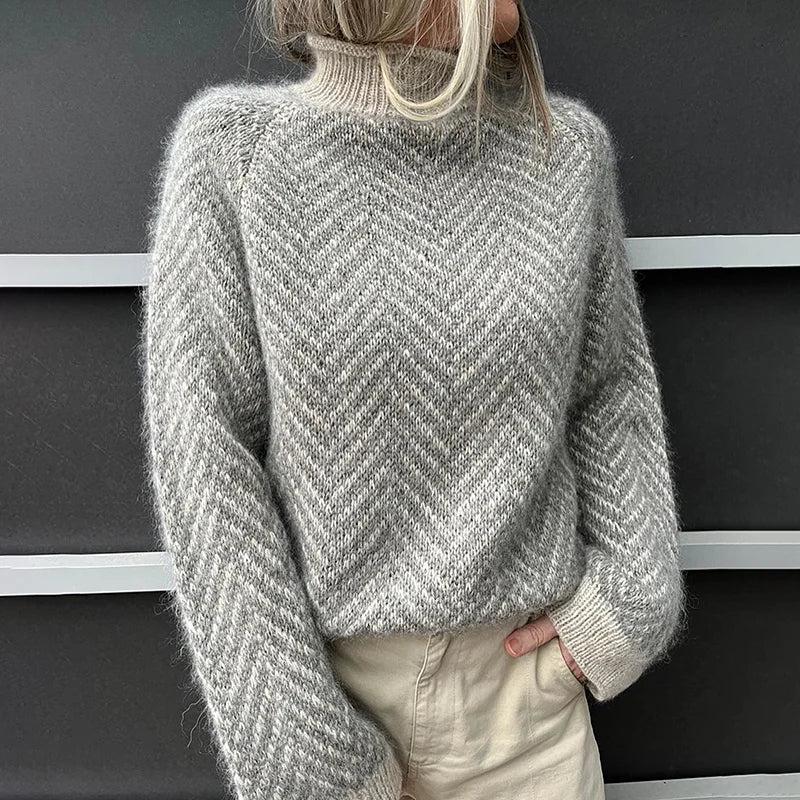 Dhara - Cozy Knitted Sweater for Women
