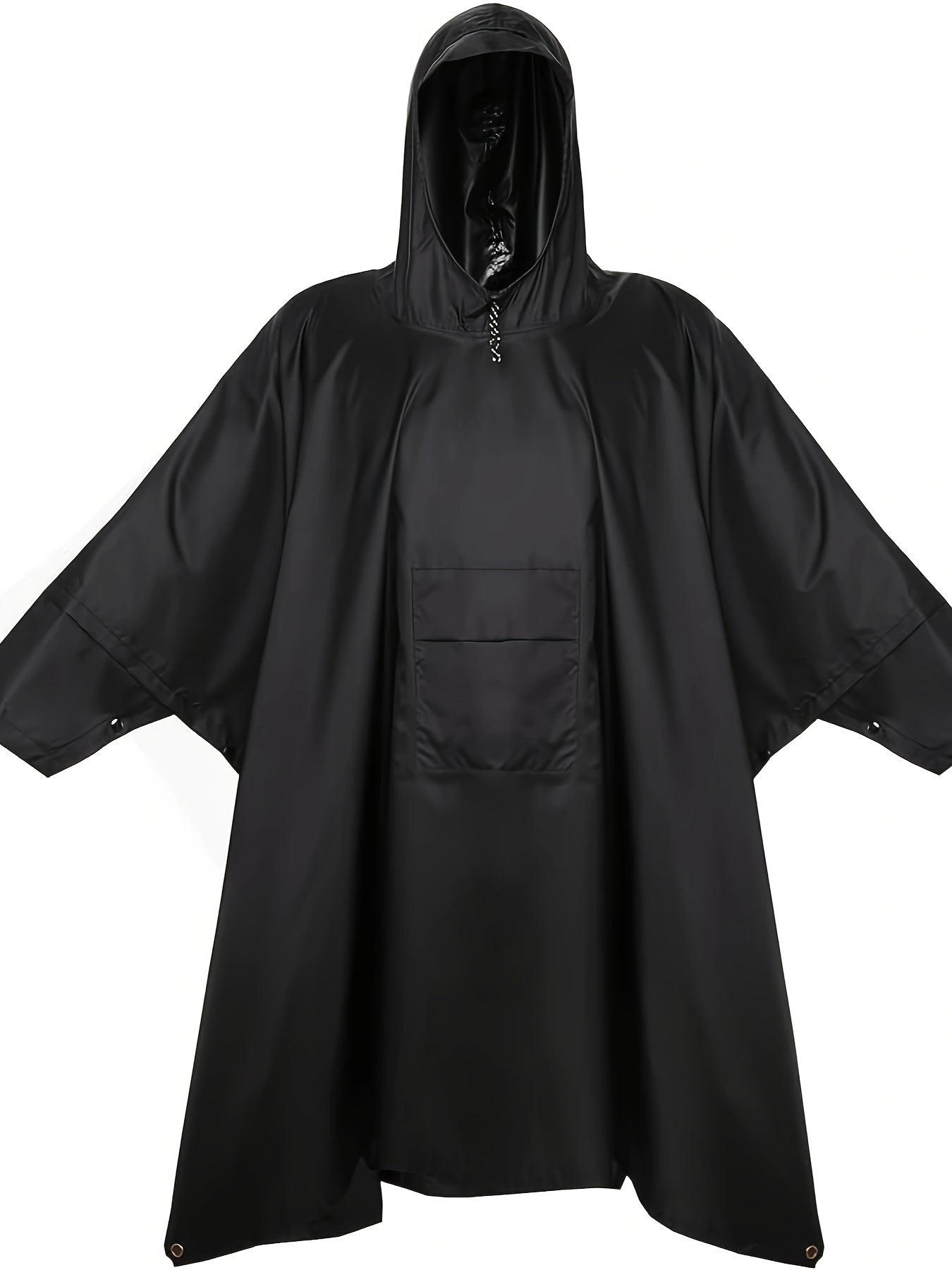 Sophie | Waterdichte lichtgewicht regenponcho met capuchon en zak
