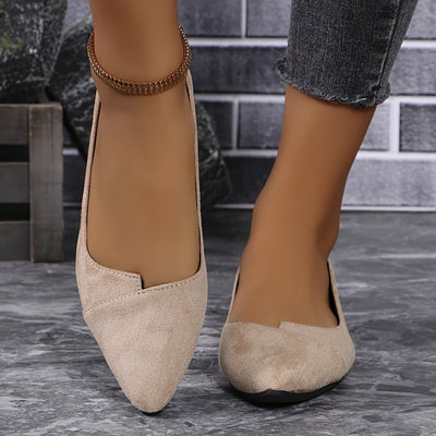 Elin | Elegant solid-color women's flats