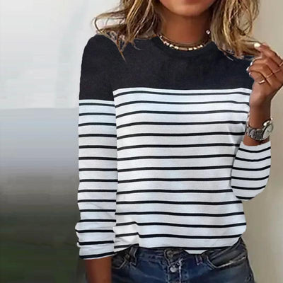 FRANCESCA | Casual Stripe T-shirt