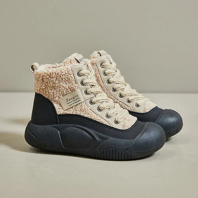 Lily - Trendy autumn ankle boots made of wool 